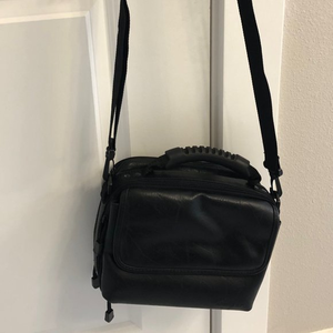 Vintage‎ Memorex Black Electronic Storage Bag Padded Excellent Condition